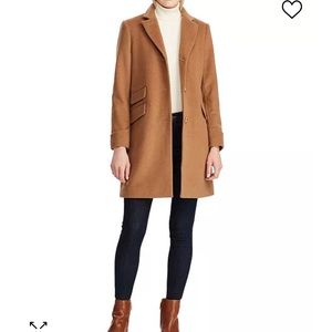 Lauren Ralph Lauren Women’s Walker Coat - Size 14, Tan
